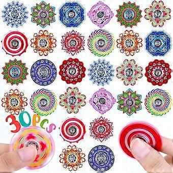 30 stuks feestzakjesvullers voor kinderen: fidget spinners, paasmandvullers, mini sensorische fidget toys, cadeautjes voor het spelletje 'pakjesavond', fidgetspakket, beloningen voor in de klas.
