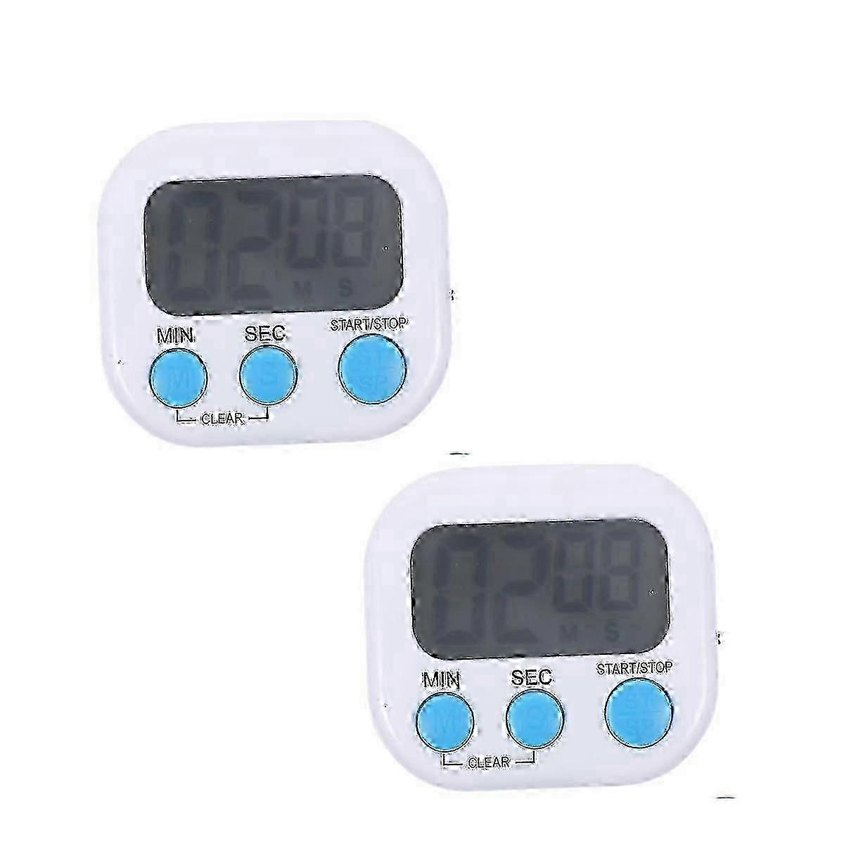 Electronic Magnetic Kitchen Timer - Digital Countdown Countup Timer for Cooking, Classroom, Office, Home