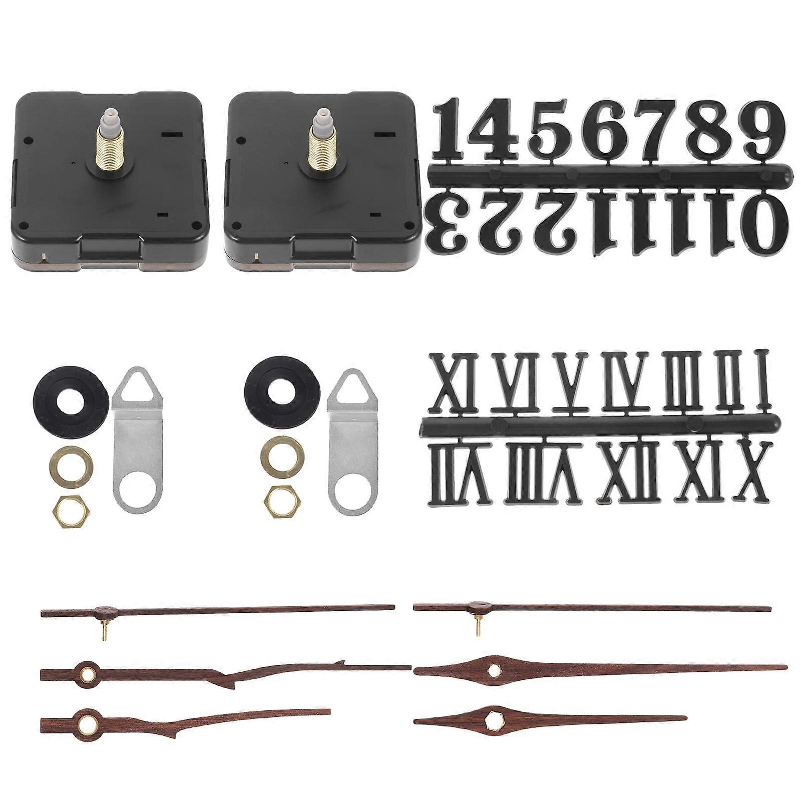 Wall Clock Movement Replacement Battery Operated 3Sets Clock Mechanism