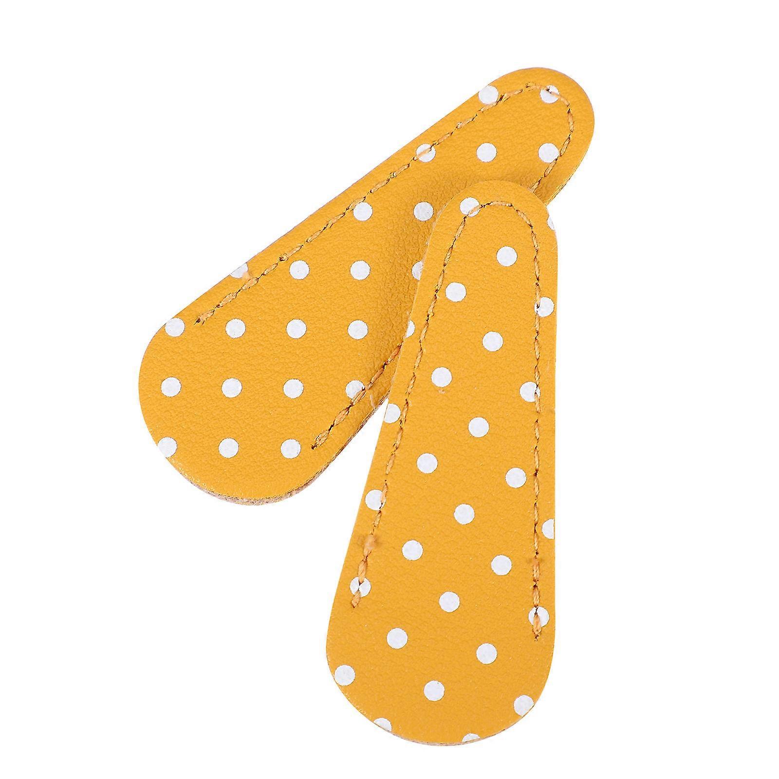 Scissor Protector Protective Case for Scissors 2Pcs Yellow Cover