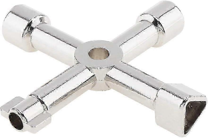 Cross Key Control Cabinet Multifunctional Key Plumber Cross Switch Key Universal Key Control