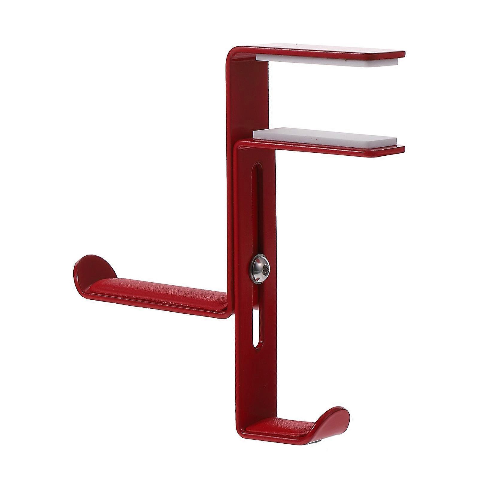 Headset Stand Clamp Durable Metal Headphone Holder Adjustable Hook
