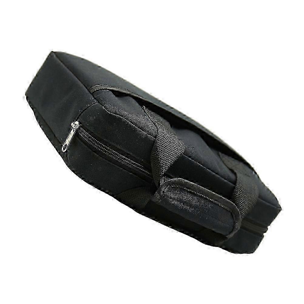 2Pcs Hard Shell Storage Case Waterproof Organizer compatible with Guitar Effectors Black Oxcompatible withd Material Rectangular Shape Durable Functio