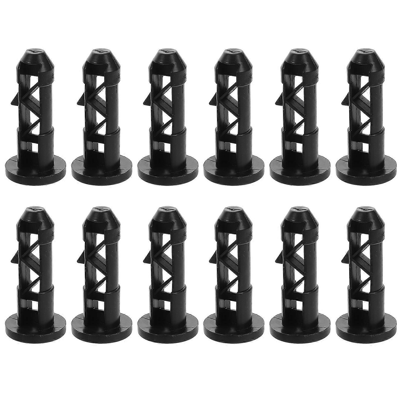 Garbage Can Locking Latch 12Pcs Plastic Latch Pins for Trash Bin