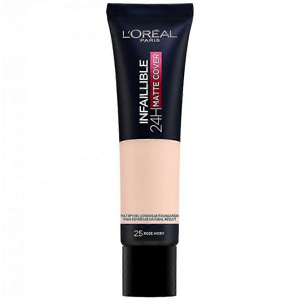 Onfeilbare 24-uurs matte dekking foundation