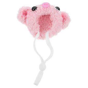 Mini chapeau pour animal de compagnie : chapeau d’animal avec sangle réglable pour hamster cochon d’Inde hérisson lézard - Accessoire de costume mignon pour les séances photo de fêtes