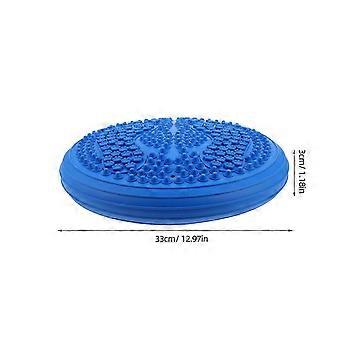 Wobble Cushion: Balance Disc Inflatable Yoga Balance Mat with Pump for Strengthening Physical Exercise Foot Massage Training and Home Workouts 2026