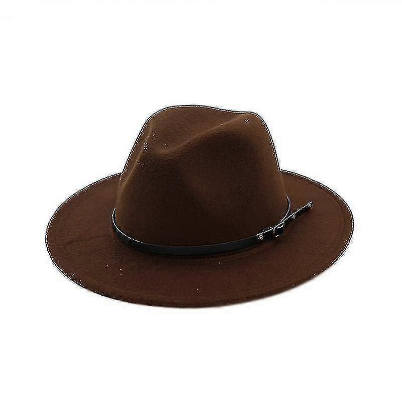 Frauen oder Männer Wollfilz Fedora Hut