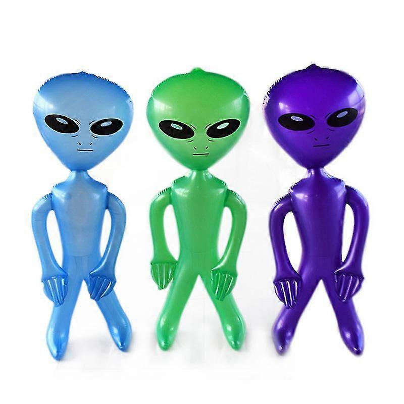 Pvc Inflatable Alien Toy 3 Pcs