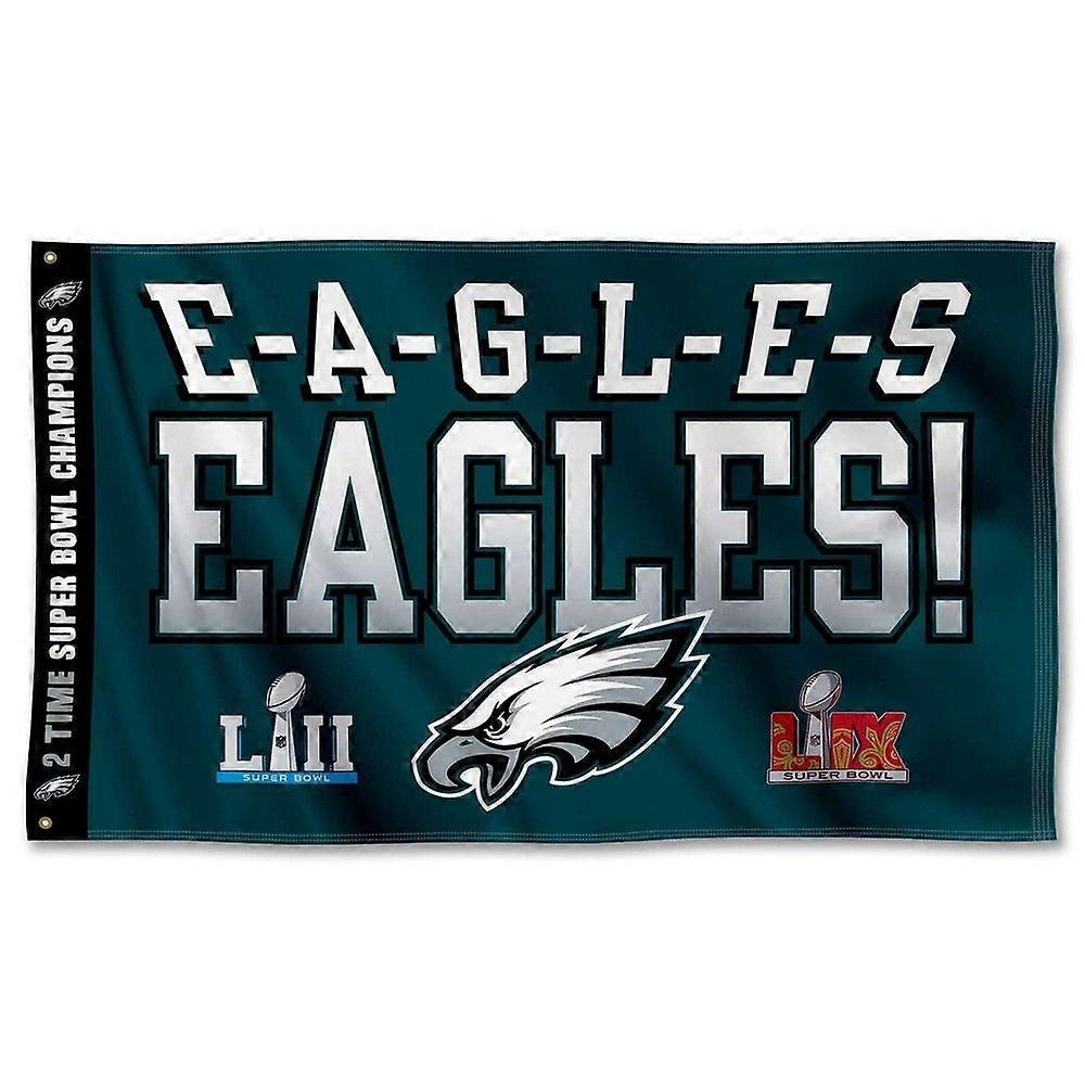 Philadelphia Eagles EAGLES Chant Flag QD0475