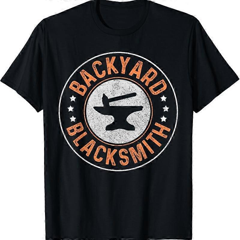 Blacksmith Backyard Blacksmithing Forge Forging T Shirt