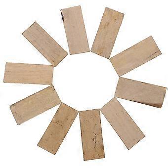 Machado Alças Substituição Cunhas de Madeira Para Martelos Bege 9.00X3.80X1.20CM Ferramenta de Reparo 10Pcs-Bom