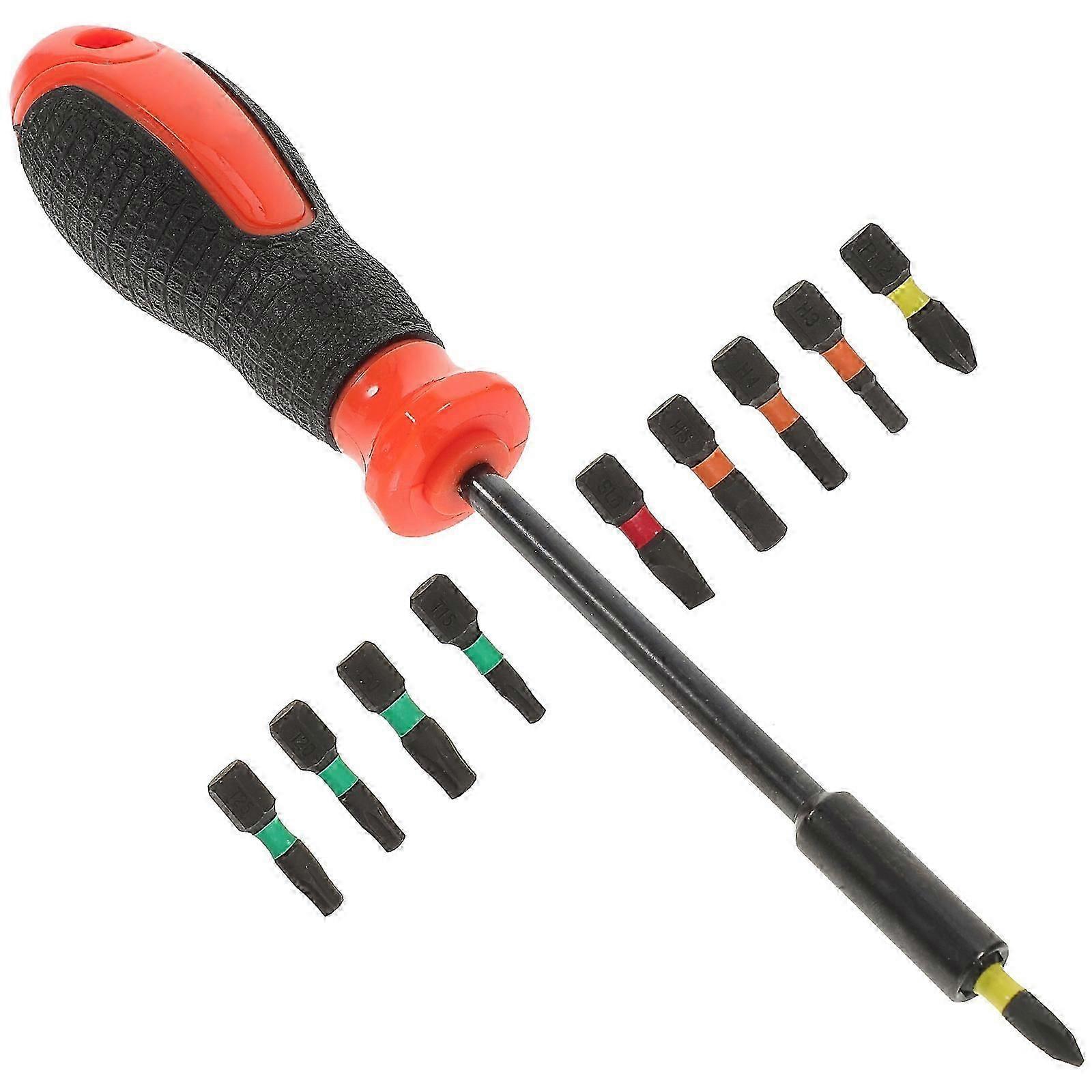 Hex Handle Screwdriver Bit Set with Multiple Bits for Repair 1Set