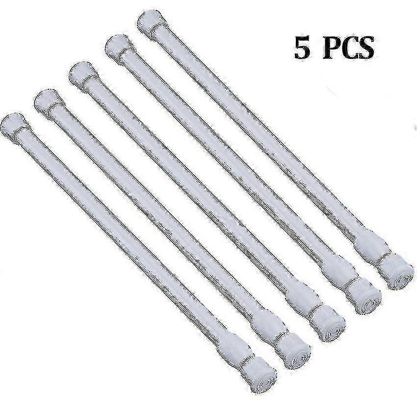 Adjustable Curtain Rod Set 5pcs 40-70cm