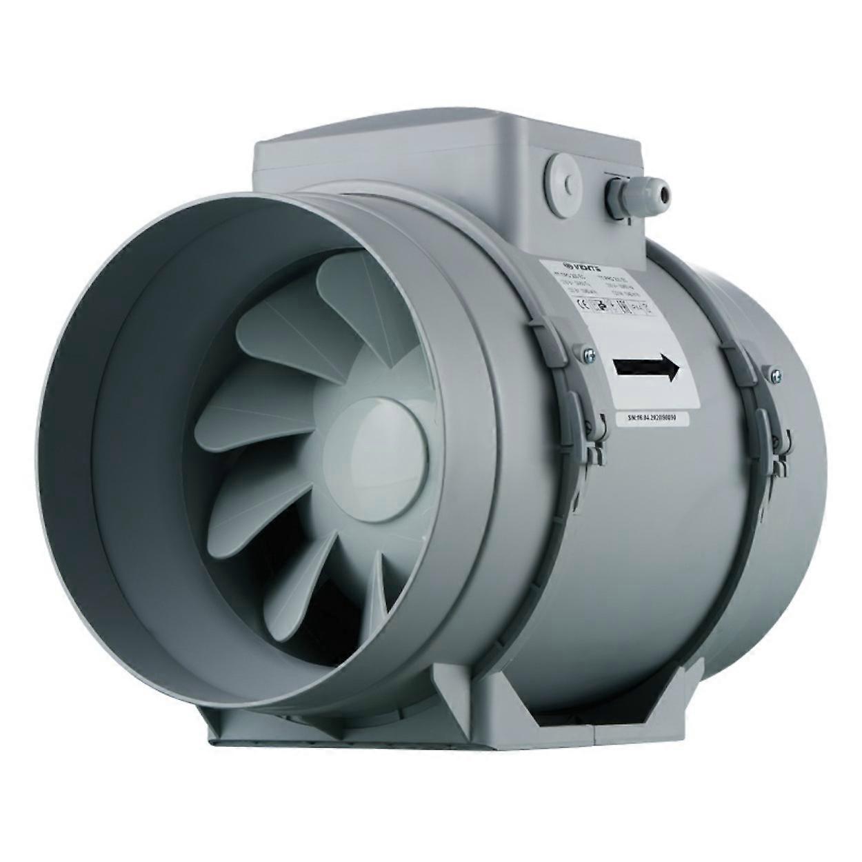 Rørvifte TT Pro 200 T opp til 1040 m³/h