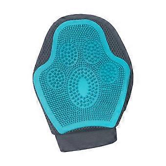 Pet Grooming Glove Brush for Cat Dog Care Green Cleaning Massage Glove