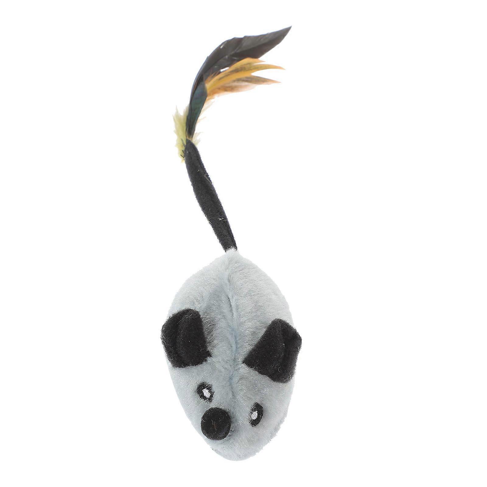 Interactive Cat Toy Mouse Automatic Moving Plush Mouse Toy