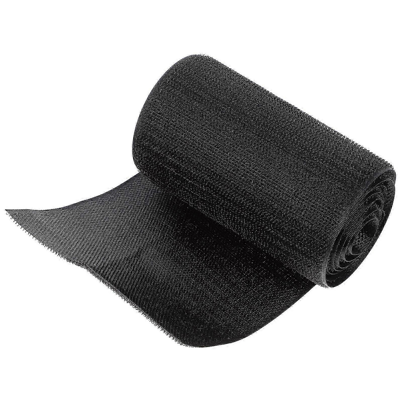 Floor Cable Protector Strip | Black Polyester | For Stairways | 1 Pack