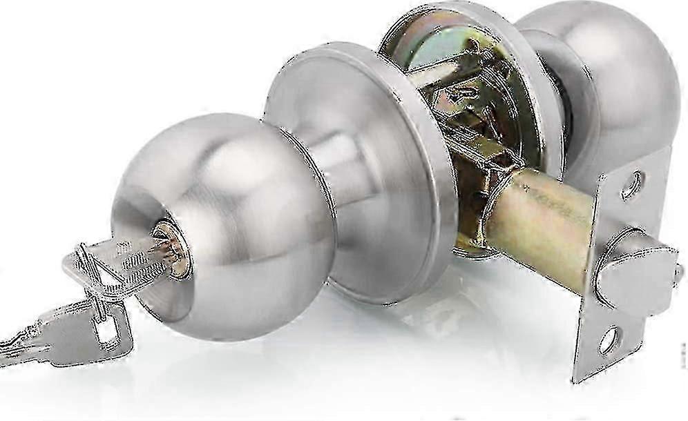 Round Knob Lock for Door Handles with Enhanced Security