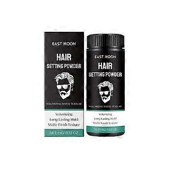 Pó modelador fosco masculino, para cabelos preguiçosos, fofo, alto, caveira, refrescante, 15g