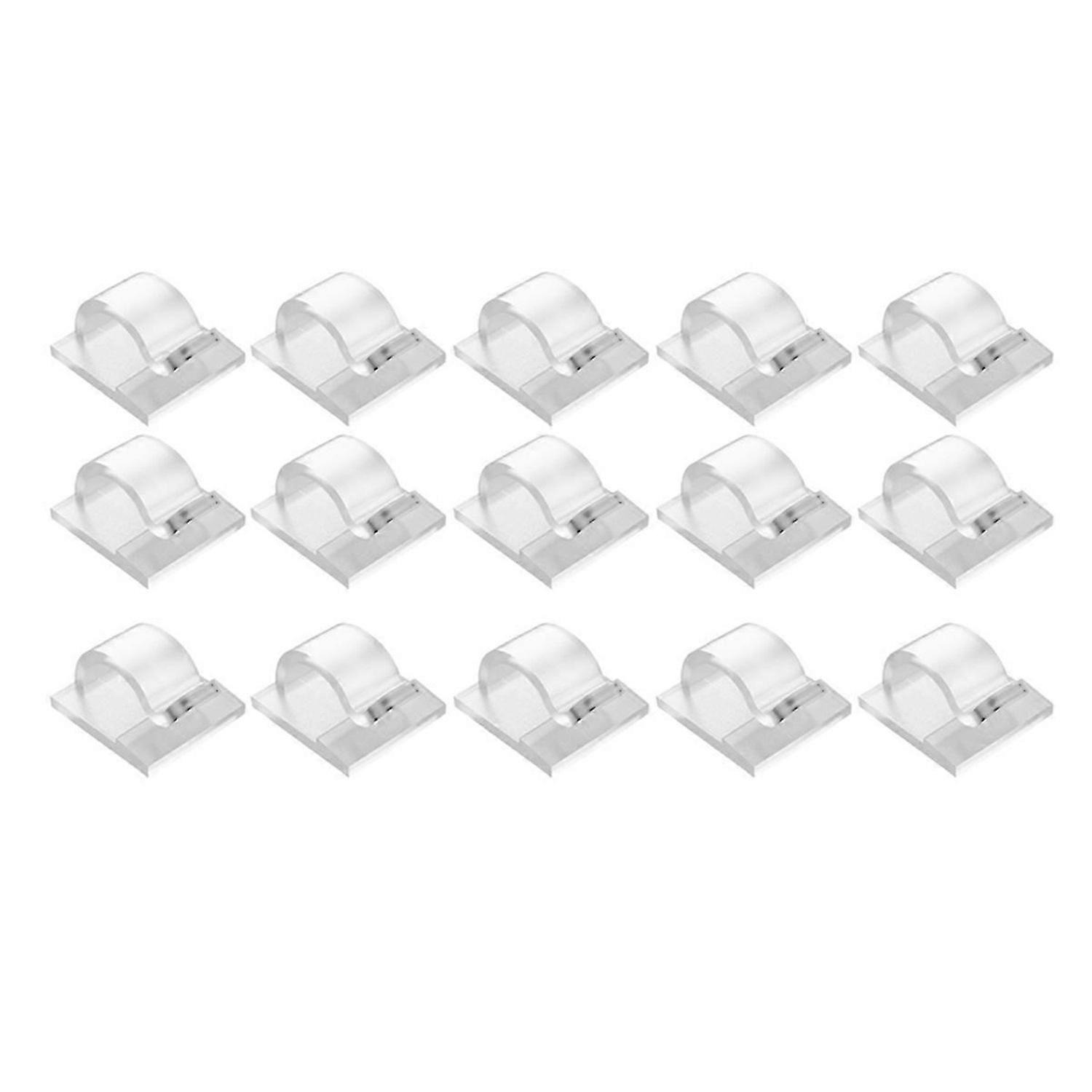 Hooks for Outdoor String Lights Clips 15 Pack Clips Clear Light Hook
