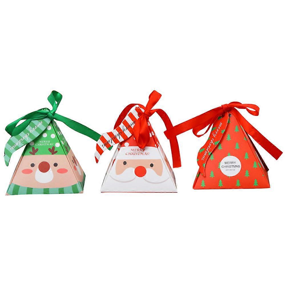 Small Gift Boxes for Party Use 48Pcs Assorted Christmas Cartoon Patterns