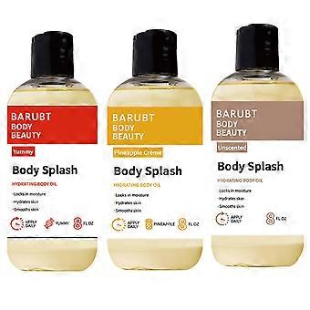 1-3pcs Body Splash Hydrating Body Oil (Pineapple Creme) - Moisturizing, Non-Greasy For skin