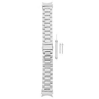 Watch Band Replacement for Watch 4 Classic Silver Stainless Steel Strap