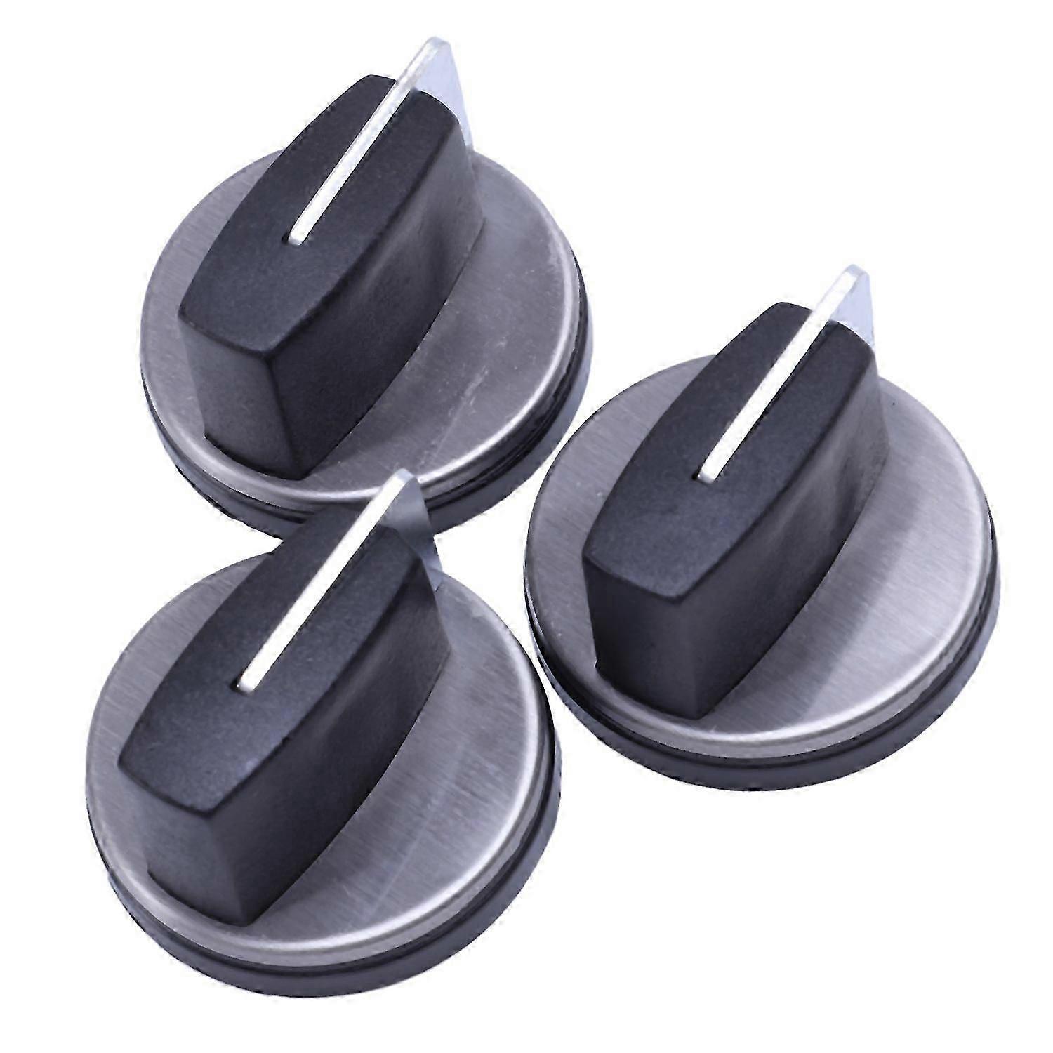Burner switch knobs for gas stove - universal oven rotary control 3 pcs