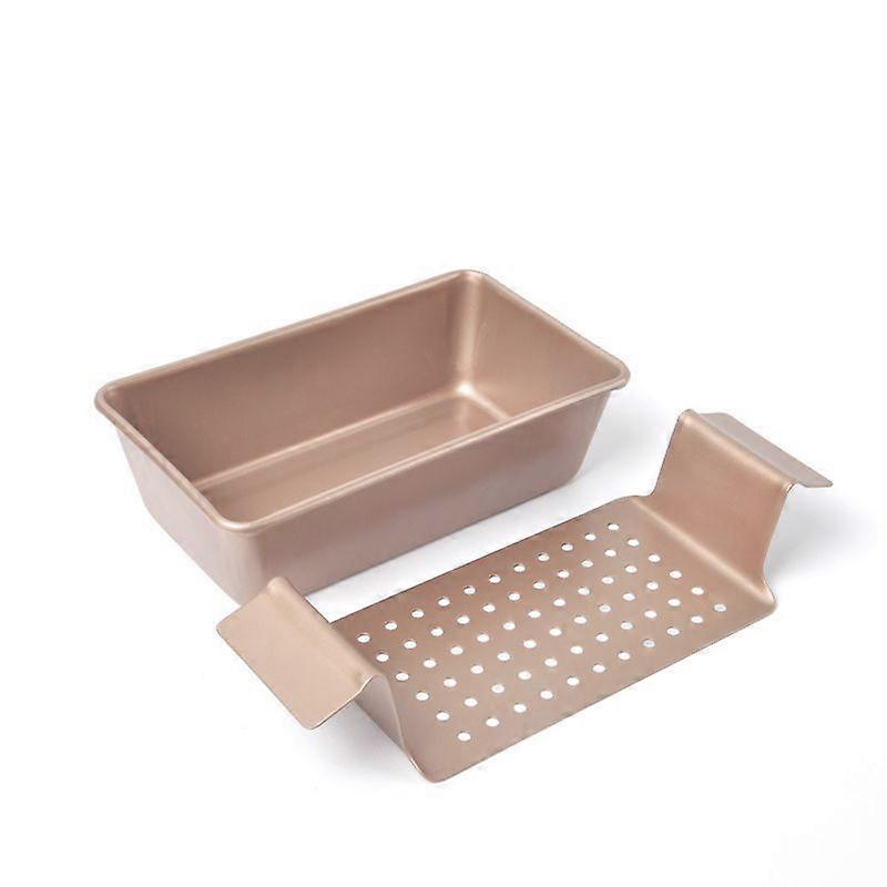 Nonstick Elevated Meatloaf Pan with Drain Tray