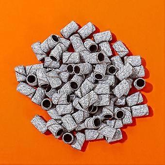 BNG 150 Grit Sanding Bands For Nail Drill 100PCS, Electric Nail Drill Bits Professional Manicure Pedicure File Replacement