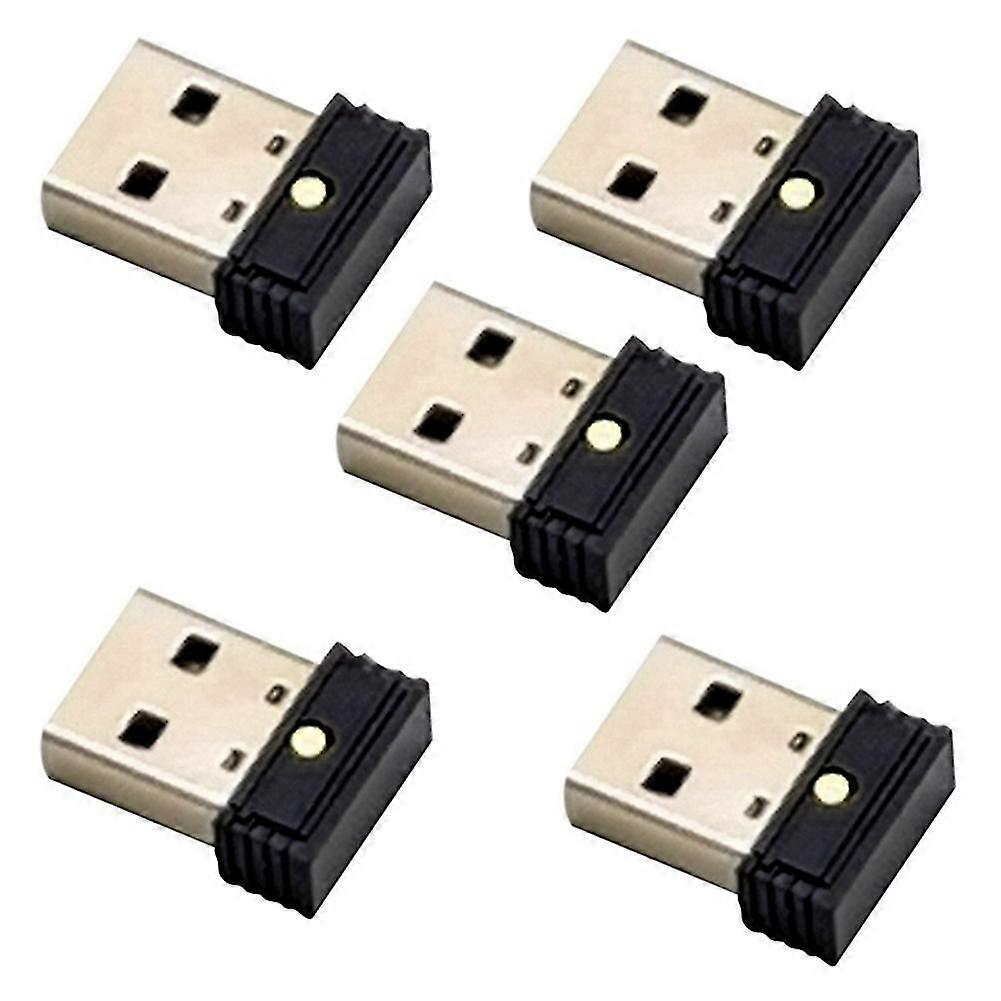 5pcs Usb Mouse Jiggler, Automatic Computer Mouse Mover Jiggler, Keeps Computer Awake,simulate Mouse