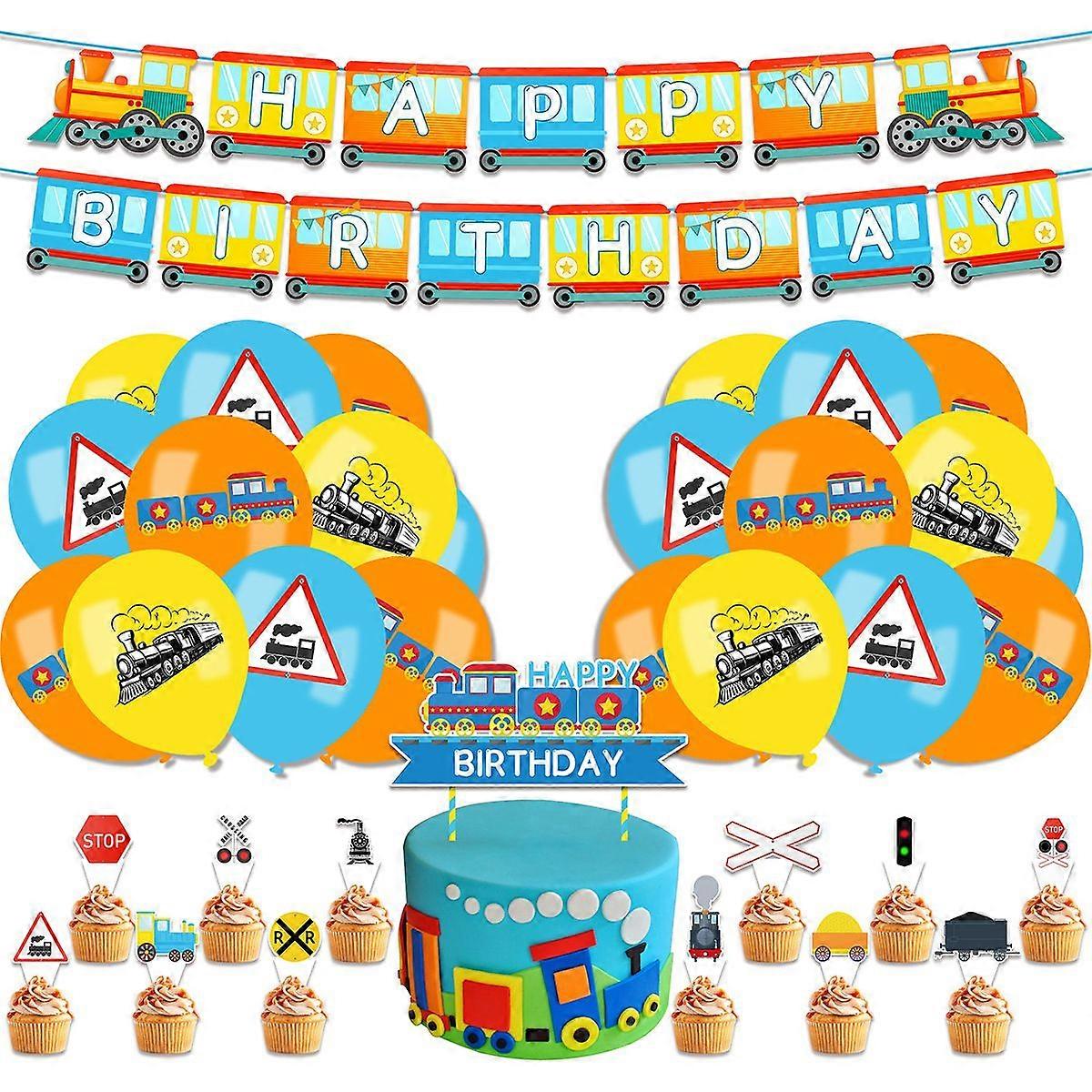 Train-Themed Birthday Party Essentials