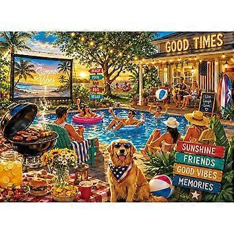 Puzzles for Adults Summer Pool Party Jigsaw Puzzles DDA1484