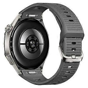 Correa de reloj compatible con Huawei Watch GT 7 Pro 46 mm / GT 6 Pro 46 mm / GT 5 Pro 46 mm. Correa de silicona texturizada.