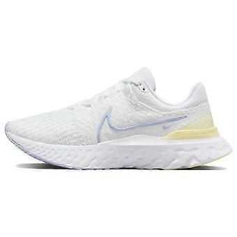 Nike React Infinity Run Flyknit 3 White Violet Citron Tint damskie DD3024-100