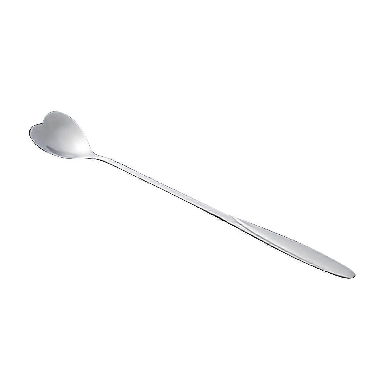 Sturdy Floral Pattern Stainless Spoon