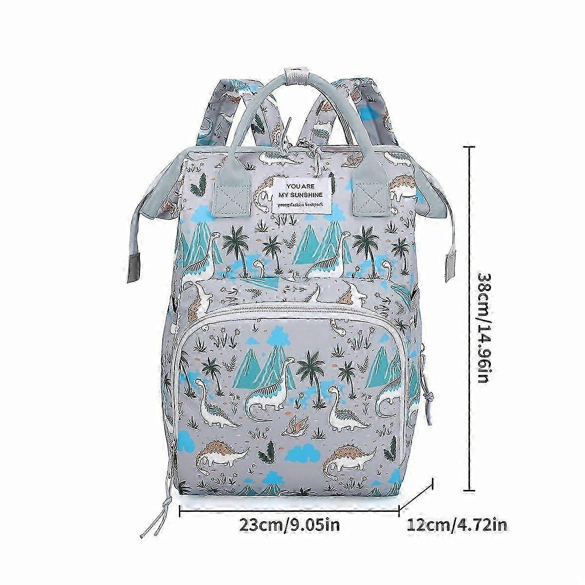 Large Lightweight Multifunctional Changing Backpack for Moms