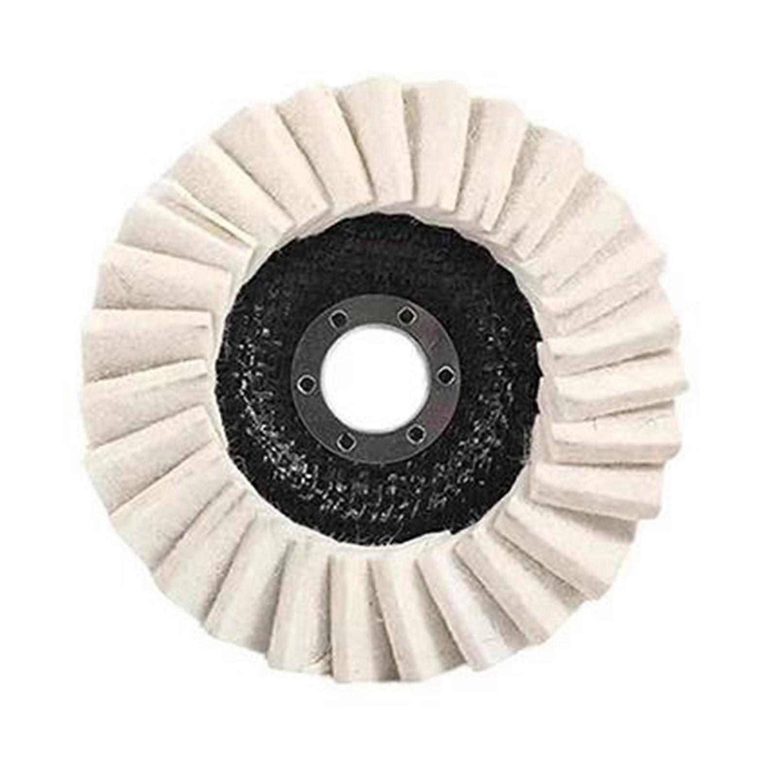 125mm Disposable Wool Polishing Pad