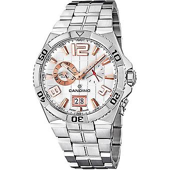 Candino sport Quartz Analog Man Watch with C4450/2 Stainless Steel Bracelet