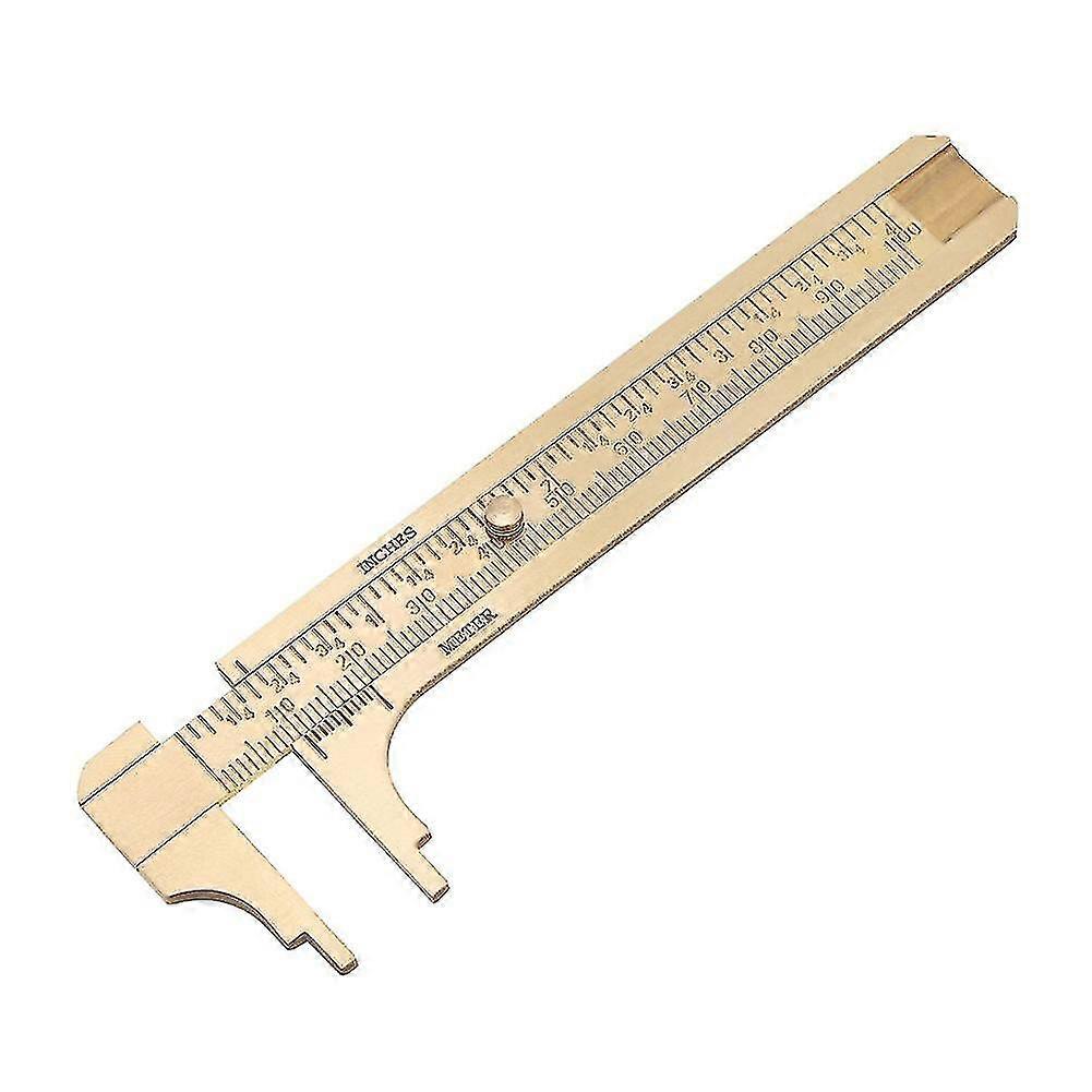 Dual Scale Brass Caliper 100mm