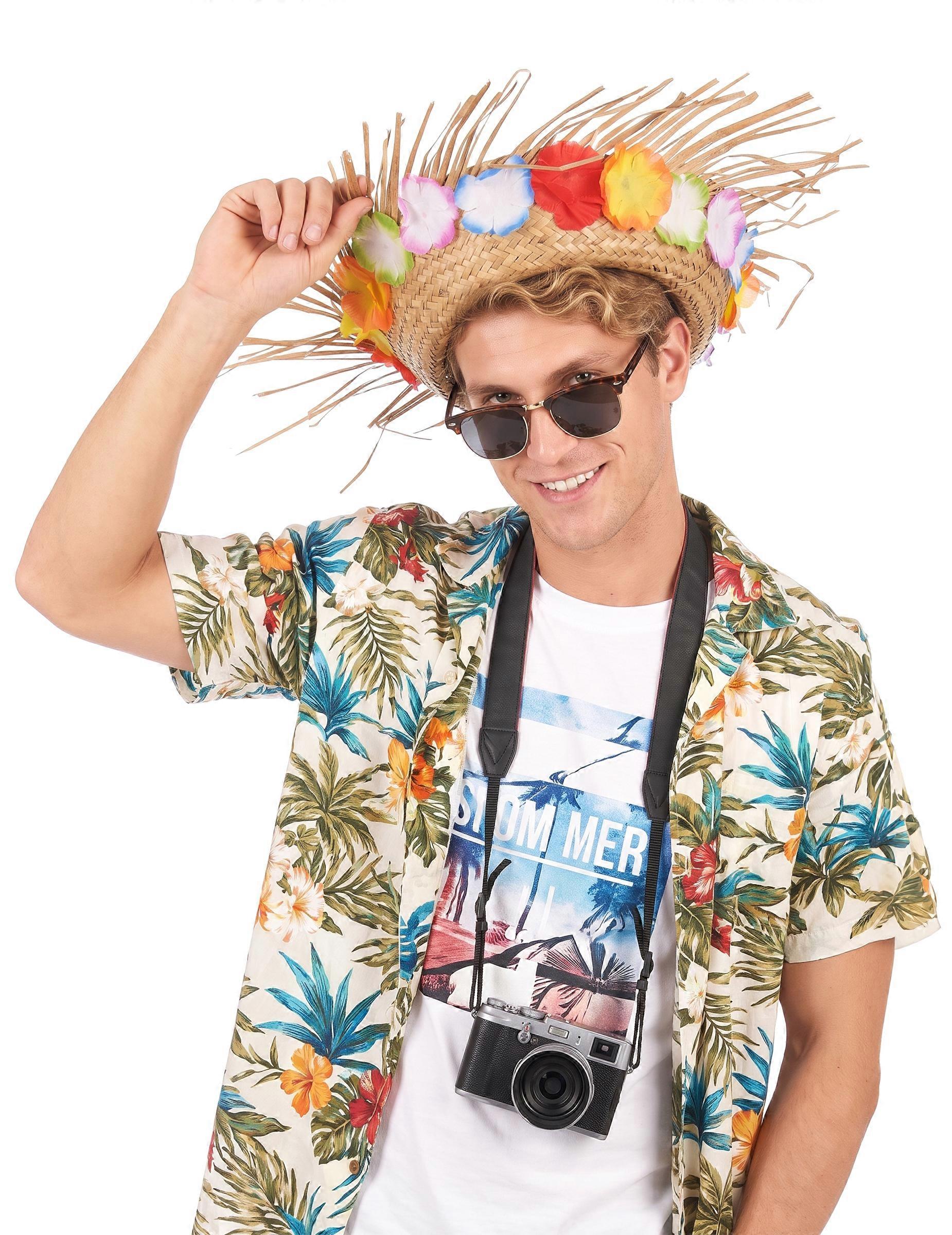 Hawaiian straw hat