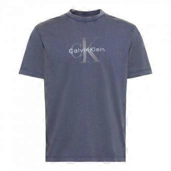 Calvin Klein Mens Acid Wash Crew Neck T-Shirt