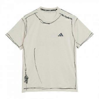 Adidas Mens Doodle Logo Loose Fit T-Shirt