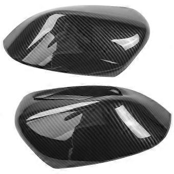 for Jeep Compass 2017-2020 Car Carbon Fiber Rearview Mirror Cover Trim Side Mirror Case Shell Decoration Accessories 977.