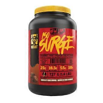 Mutant Iso Surge, Chocolate Fudge Brownie 1.6 lbs (Pack of 1)