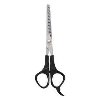Professional Hairdressing Scissor Hair Thinning Scissors Straight Broken Tooth with Leveling Ruler