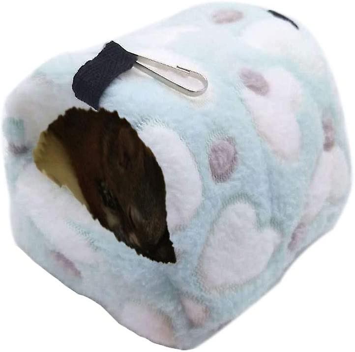 Winter Warm Hamster Bed Playing Soft Hamster Hammock Sleeping Cute Small Animals Nest Hanging Home Resting For Young Guinea Pig Degu Drawl Hedgehog