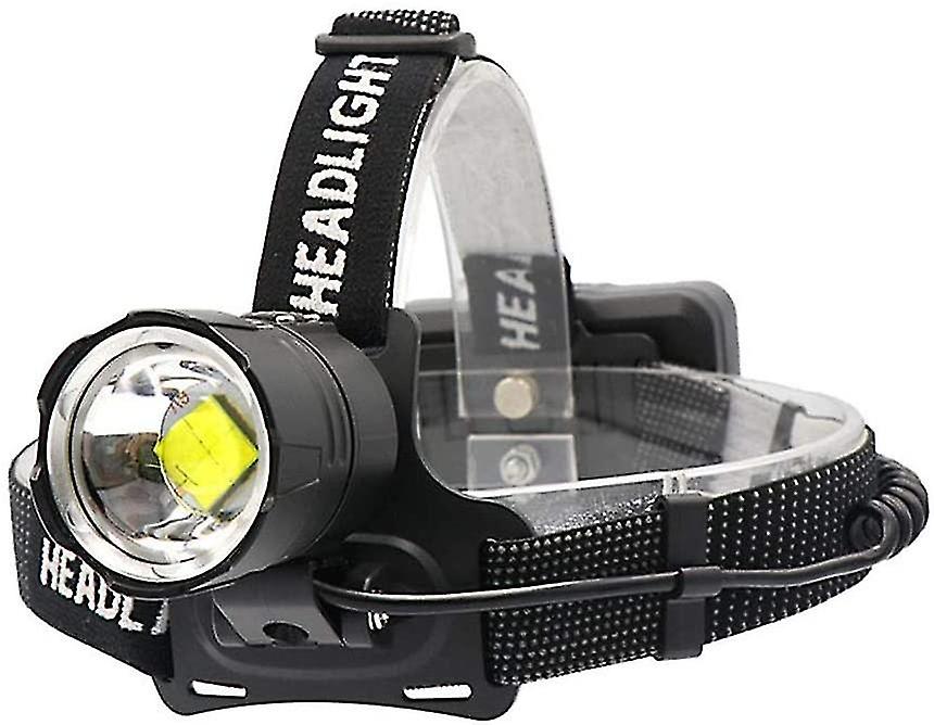 Oplaadbare Led Koplamp 10000 Lumen Xhp70.2 Krachtige Koplampen High Power Werklamp Zoombare Koplamp Voor Vissen Speleologie Jacht