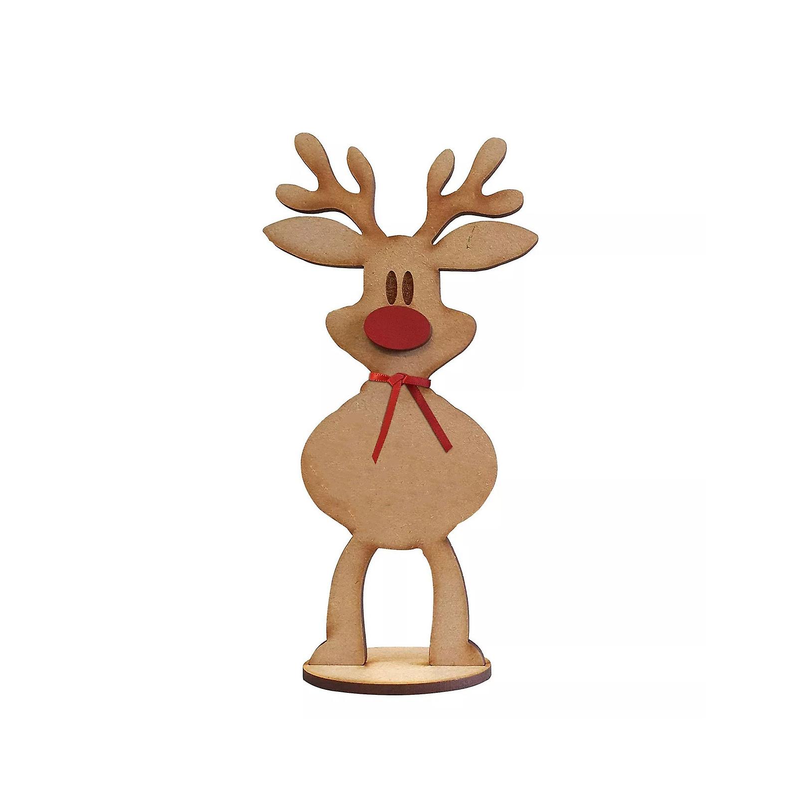 Christmas Reindeer Table Decoration Add Christmas Atmosphere Ornaments For Home Party Decoration